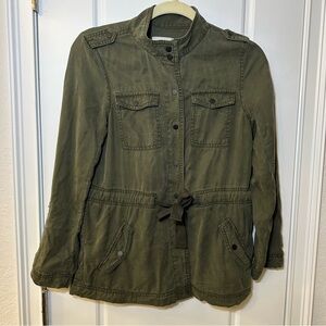 LOFT Military Green Women's Utility Jacket